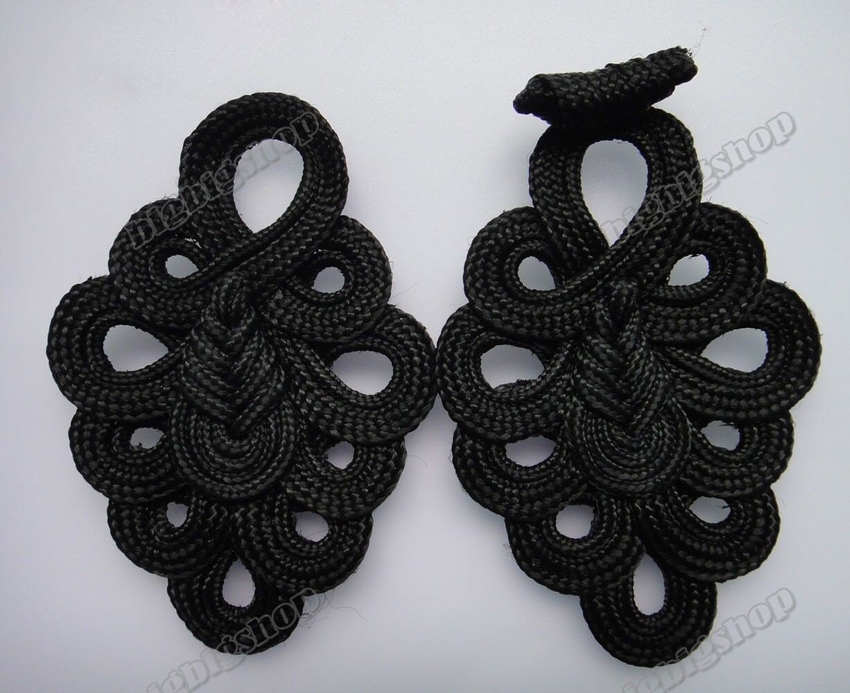 Fabric Sewing Fasteners Extra large Size Handmade Braid