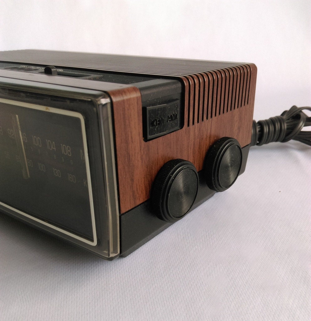 Vintage Clock Flip Number Clock By General by ShaginyAndTil