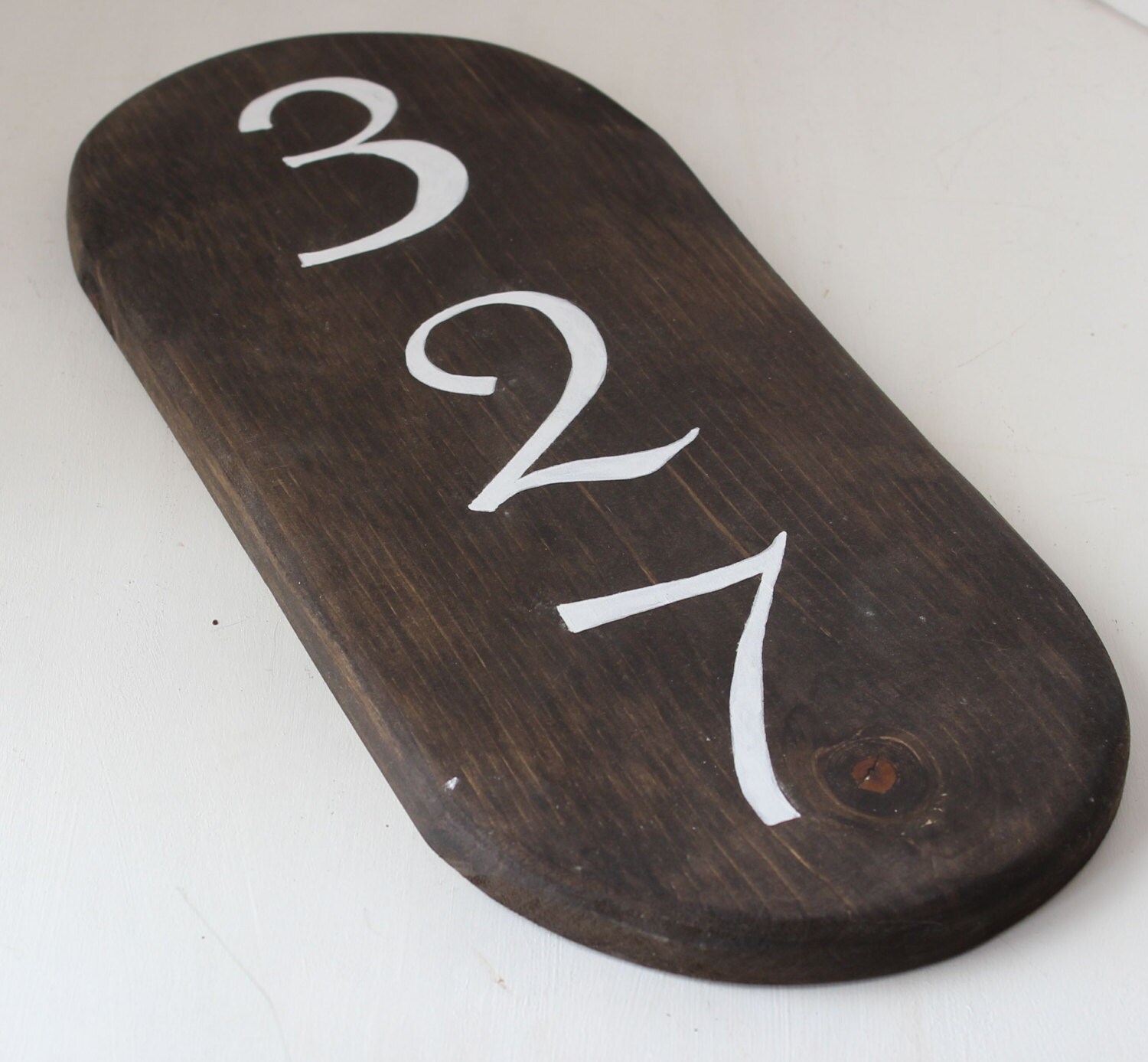 rustic house number sign rustic home decor by VintageMoonStudios