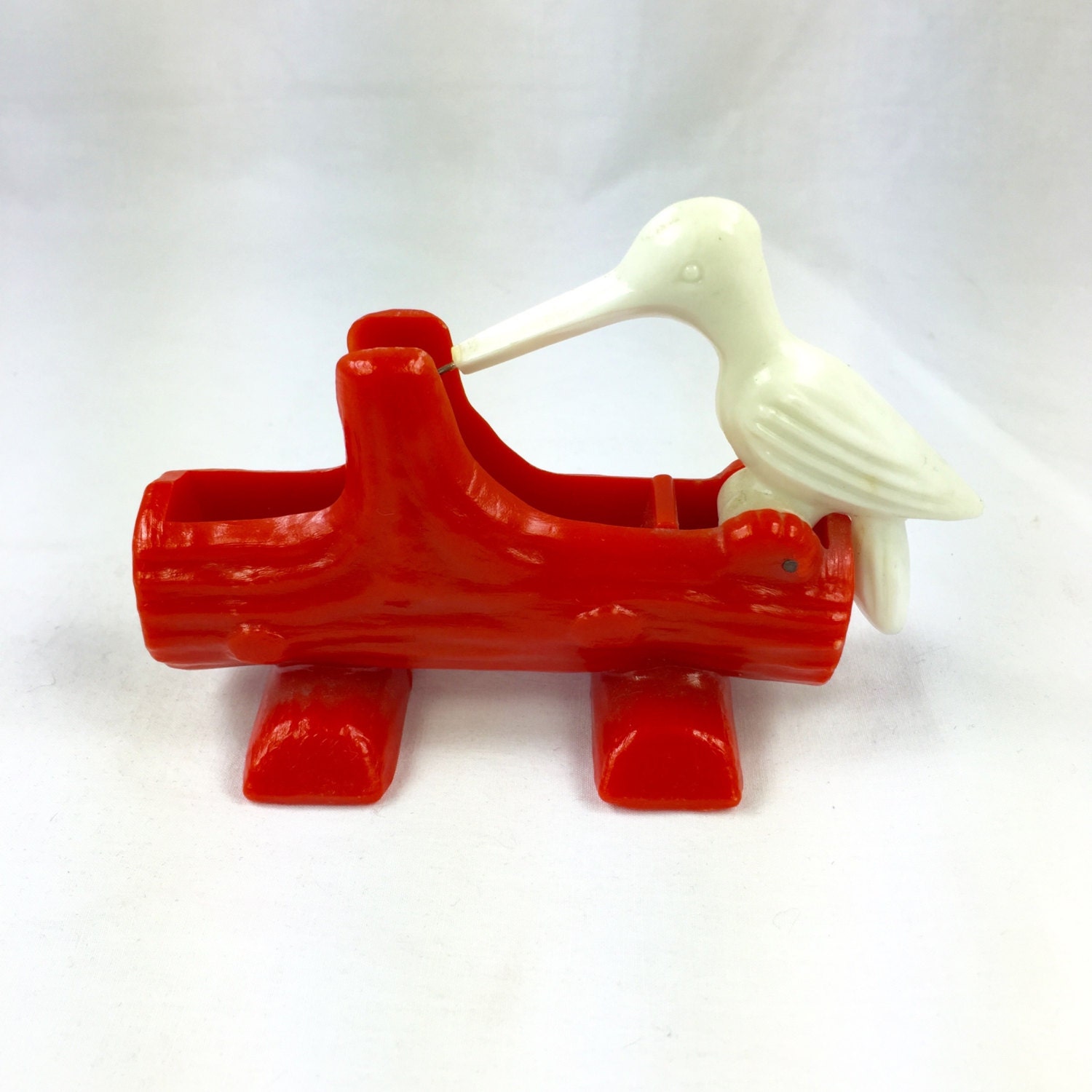 Vintage Toothpick Holder Bird