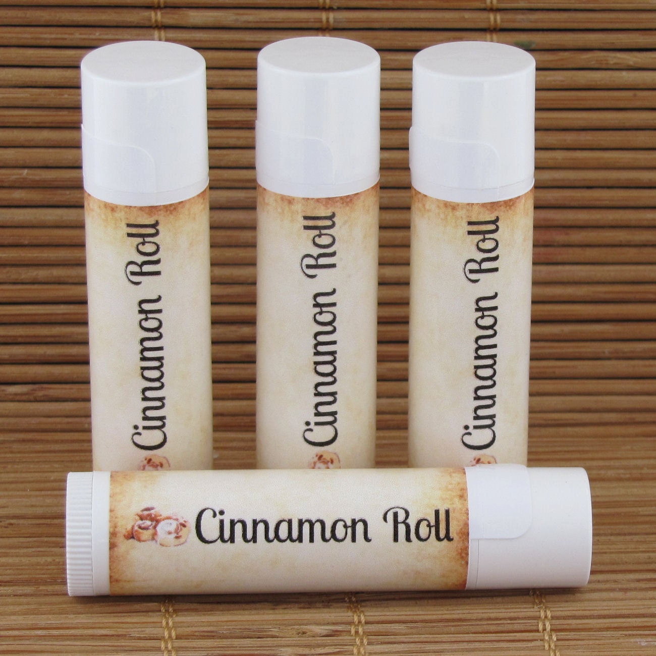 Cinnamon Roll Flavored Lip Balm Handmade All Natural Lip