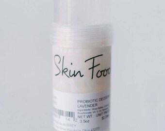 LAVENDER | Probiotic Natural Deodorant | Organic | Vegan | Breast Health | Organic Skin Care | Green Beauty