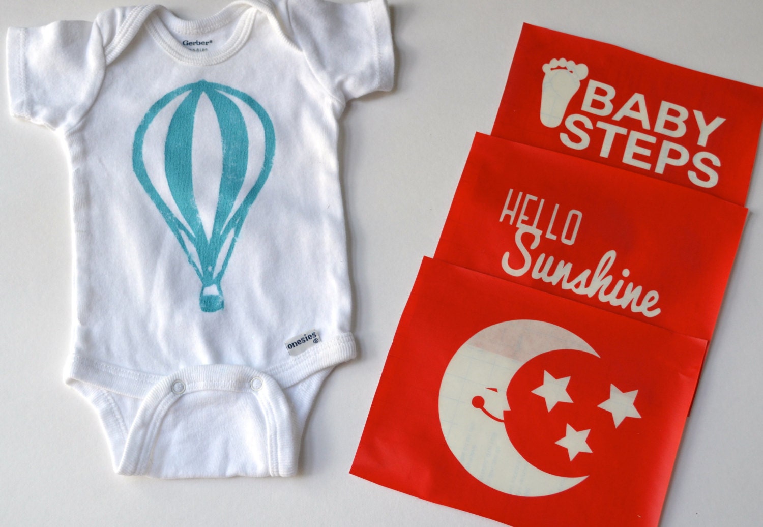 30 Baby Girl Onesie Stencils Paint a Onesie by SimplyCharmingParty