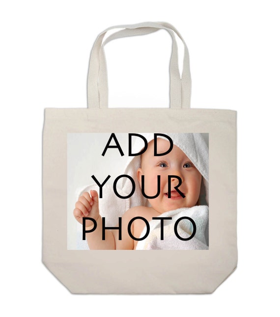 personalized photo totes