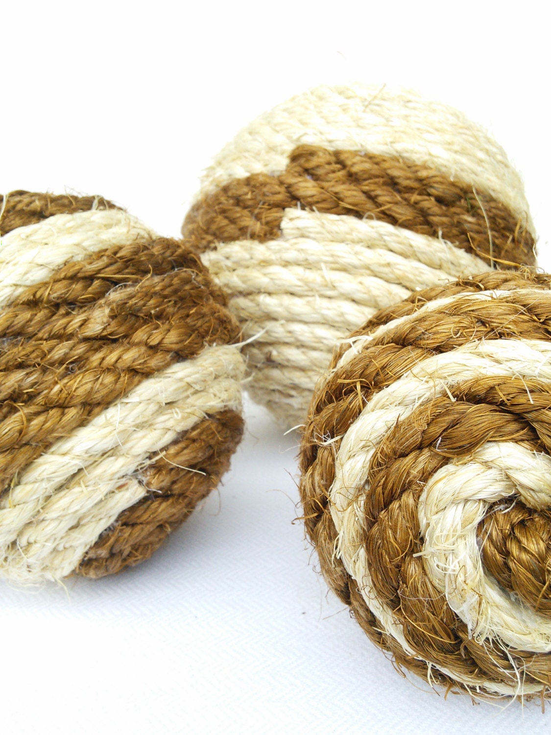 50' 15 m Brown Sisal Rope Dyed Bronze Color 1/4