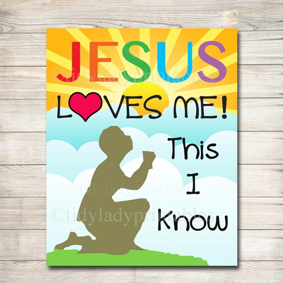 Jesus Loves Me This I know Children's Bible Song