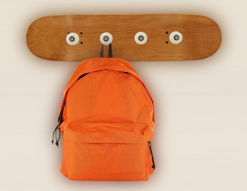 Skateboard Wall hooks for boys room decor skate sports theme