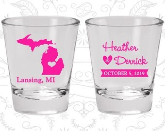 Michigan Shot Glass, Michigan Shot Glasses, Michigan Glass, Michigan Glasses, Michigan Glassware (121)