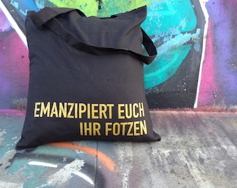 Emancipated you - jute bag