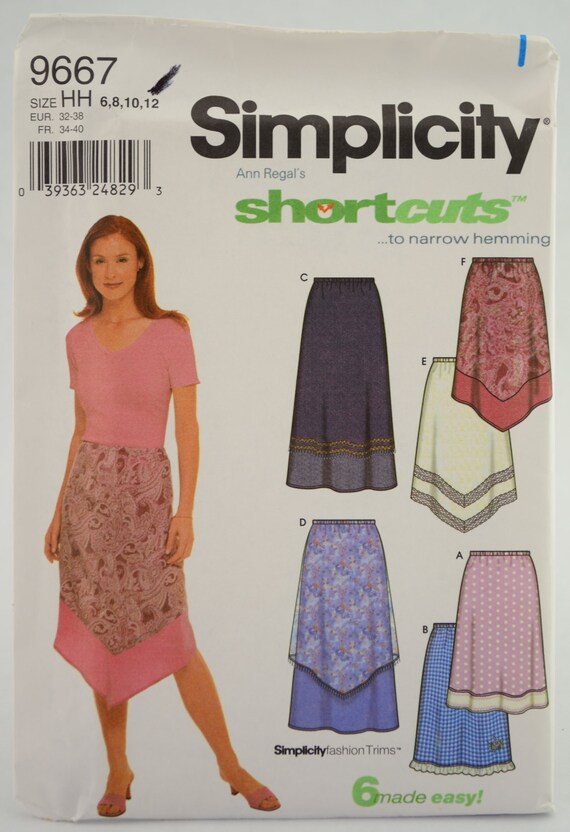 Simplicity Pattern 9667 Ann Regal's shortcuts™ Misses'