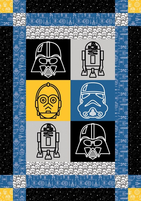Disney Star Wars Quilt Kit by CuttingEdgeFabrics on Etsy