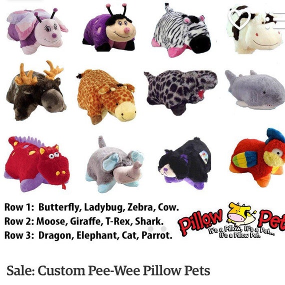 pillow pets pee wee moose