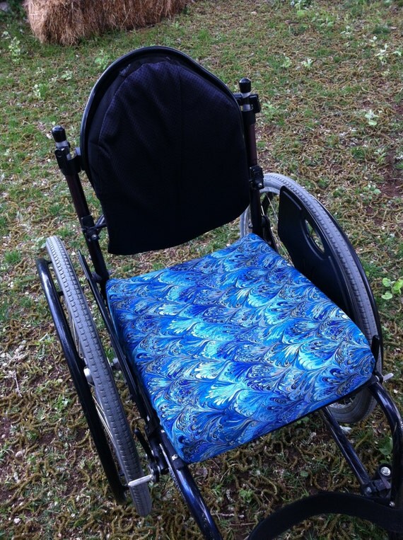 CUSTOM Wheelchair Cushion Cover