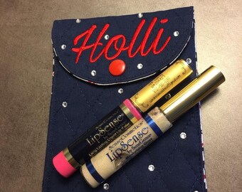 lipsense lipstick gloss case. Personalized