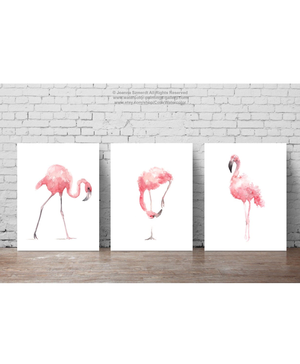 pink flamingo set 3 art prints flamingoes whimsical tropical artwork pink bird wall decor - Bird Wall Decor pink flamingo set 3 art prints flamingoes whimsical tropical artwork pink bird wall decor - Bird Wall Decor