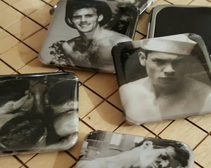 Button Pins, Hot Men, Pin Backs, Small Pins, Sexy Men, Cowboys