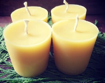 100% beeswax candle • votive candle • no additives • natural air purifier • natural hepa filter • magick • ritual • candle magick • hoodoo •