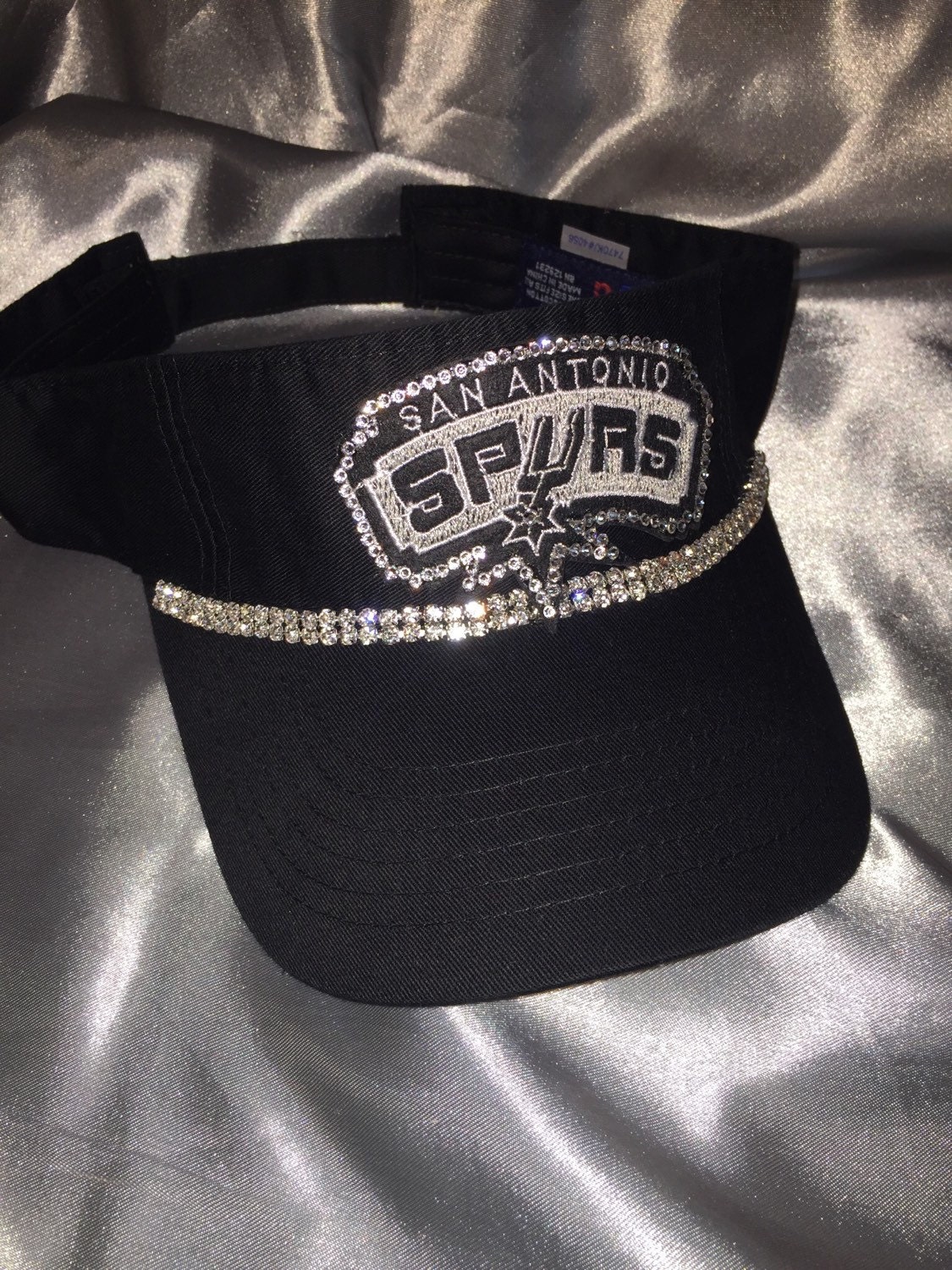 Black Sun Visor Women's Visor Bling Visor Sun Visors