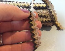 Unique gold rick rack related items | Etsy