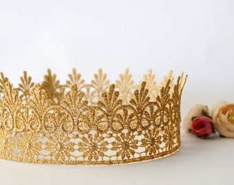 Adult Crown - Baby Crown - Toddler Crown - Baby Tiara - Toddler Tiara - Princess Crown - Princess Dress Up - Crown Headband - Photo Props