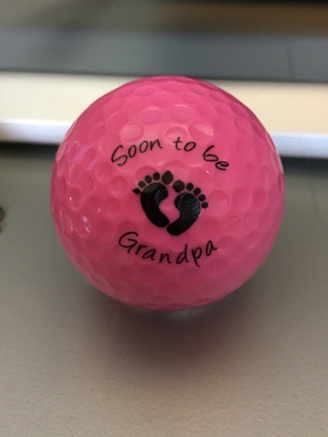 personalized golf balls pink custom golf balls by NowThatsPersonal