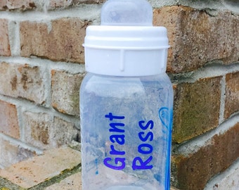 Baby Bottle Labels / Baby Labels / Daycare Labels / Labels for Bottle / Food Labels / Custom Labels / Sippy Cup Label / Pack of 8