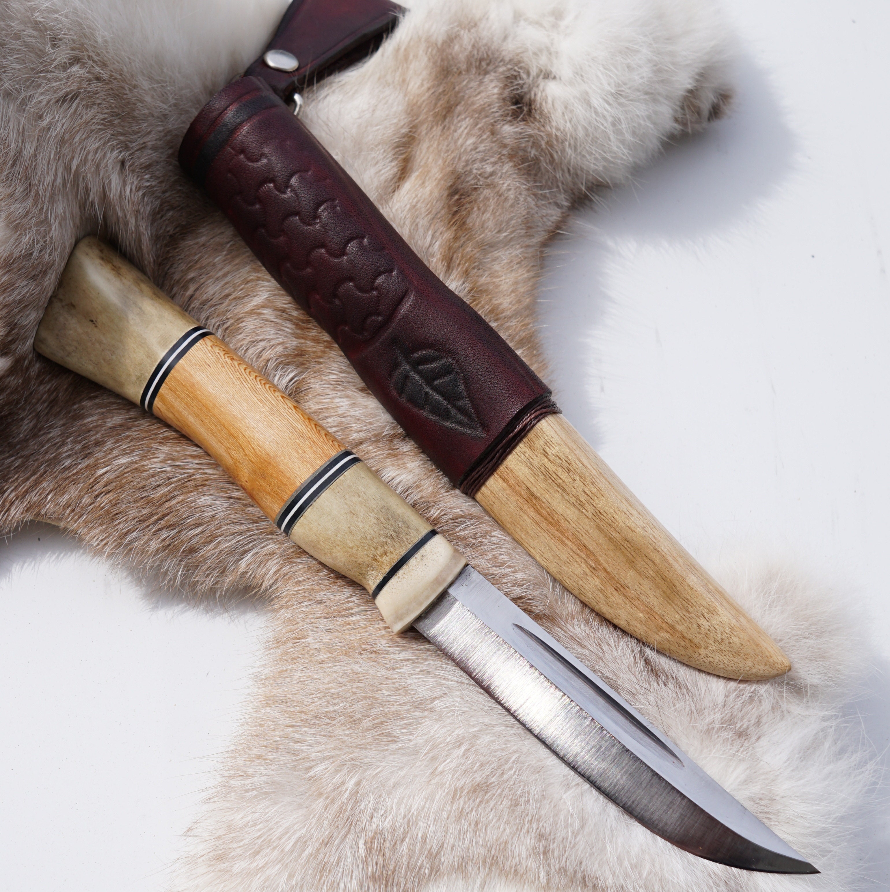 Handmade Scandinavian Style Knives by NorthForkKnives on Etsy