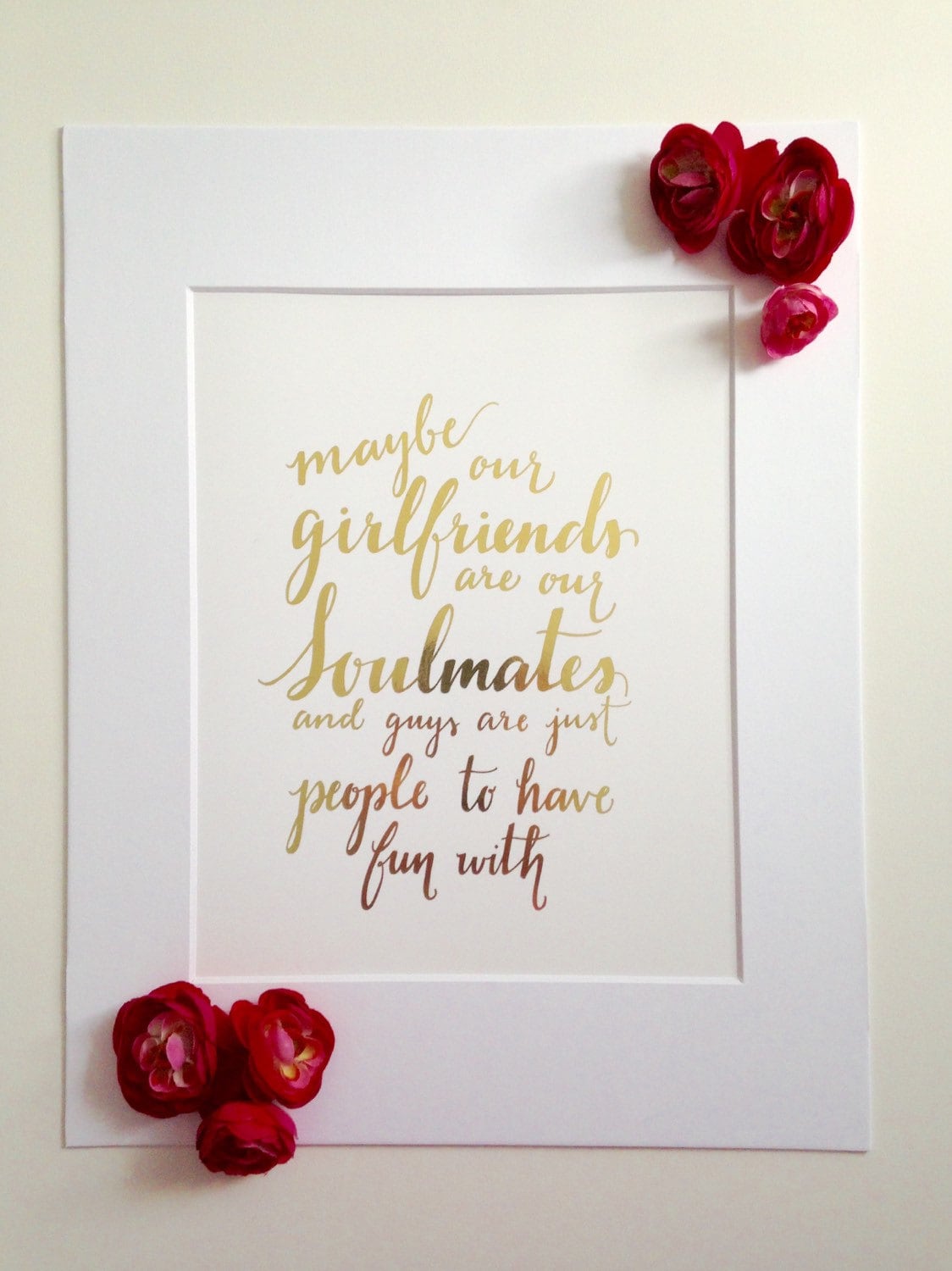 Best Friend Quote Soulmates Sex And The City By Velvetcrowndesign