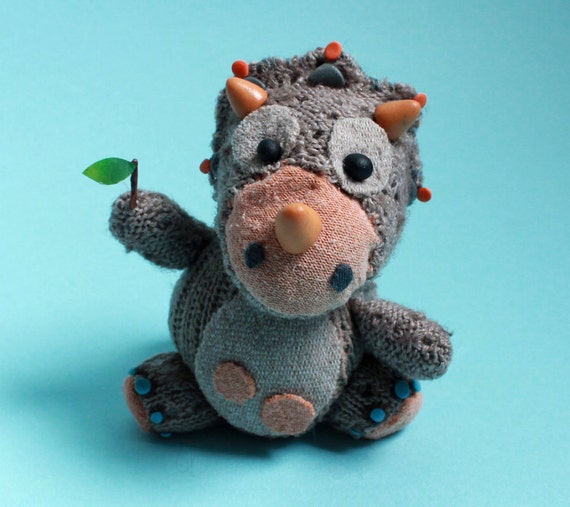 Topsy the Triceratops cute little dinosaur