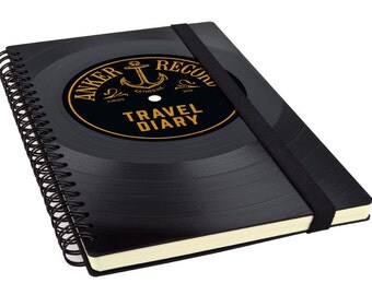 Personalized Travel Journal, Notebook, Travelers Notebook, Travel Notebook, Graduation Gift, Travel Diary, Travel Gift