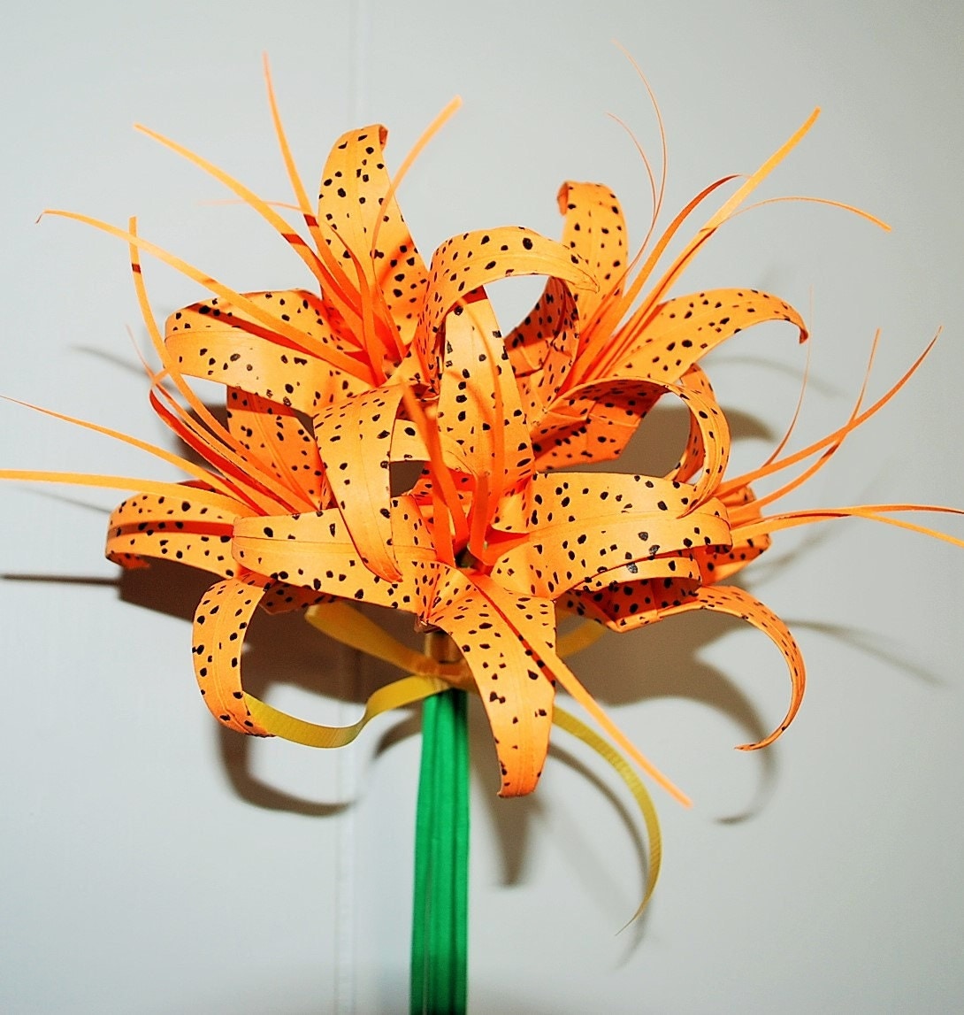 Lilies Lily bouquet origami lilies tiger lily day lily