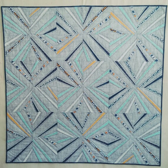 PICK UP STICKS Small Quilt Pattern by Becky by LittleWheelerQuilts