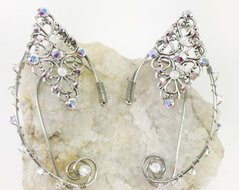 Elven Ear Cuffs - Elf Ear Cuffs - Fairy Ear Cuffs - Fairy Ears - Wire Ear Cuffs - Wire Elven Ear Cuffs - Fairy Ear Cuffs - Ear Cuffs
