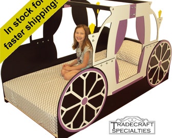 Dump truck twin kids bed frame handcrafted haul truck