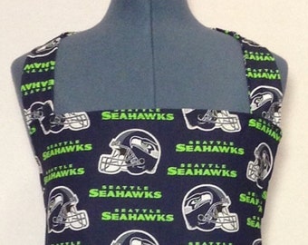 Seattle Seahawks- Full Size BBQ Apron with Pockets