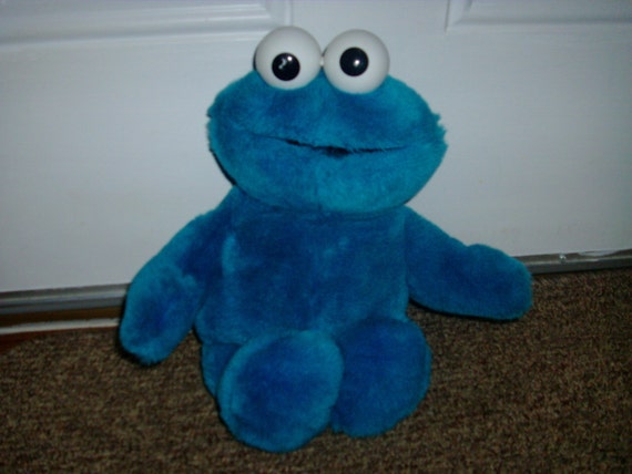 cookie monster talking plush