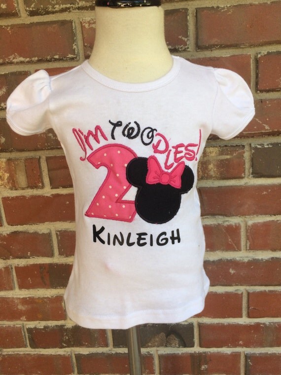 minnie mouse twodles shirt