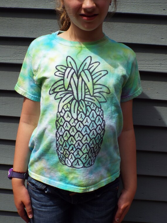 Kids Pineapple Shirt Kids S Pineapple Tshirt Kids Tie Dye