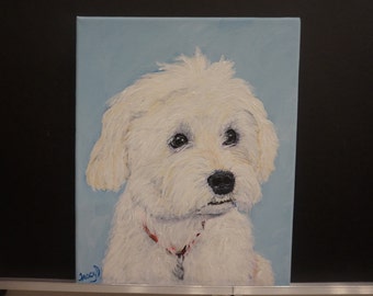 Poodle Painting 