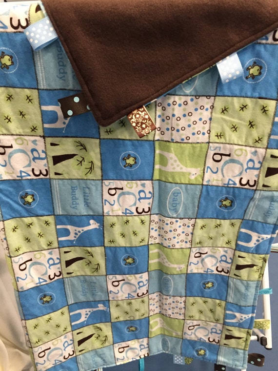 Items similar to Tummy Time Blanket; Baby Blanket; Sensory ...