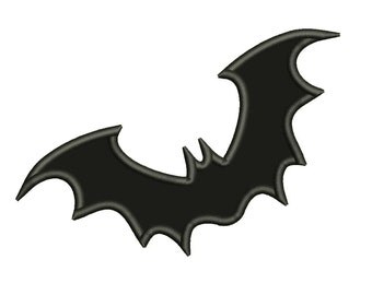 Bat Halloween Appliqué Designs Batman Machine Applique Embroidery Designs 7 Size - INSTANT DOWNLOAD