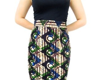 Africa Print Skirt, Africa Skirt, Ankara Skirt, Africa Pencil Skirt, Africa Print Pencil Skirt, Ankara Pencil Skirt, Africa Clothing, Ankara