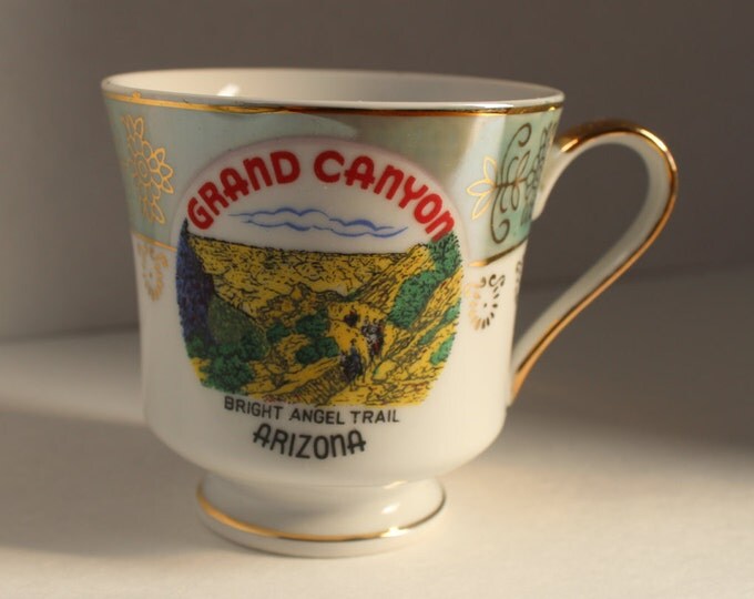Souvenir Cup and Saucer Grand Canyon