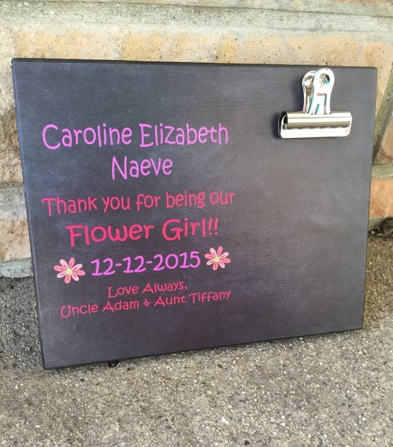 Flower Girl Thank You Gift Thank You For Being by LoveSmallTownUSA