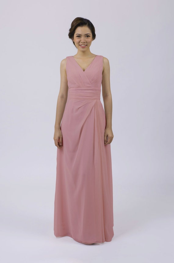 dusky pink mother of the bride
