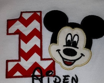 Mickey Mouse Birthday Shirt