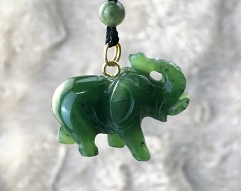 Green jade necklace | Etsy