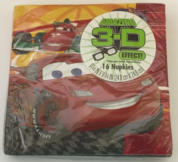 Cars Beverage Paper Napkins 16ct