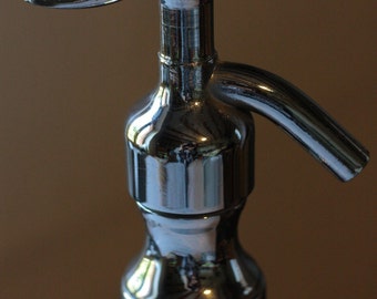 1960s French Chrome Seltzer Bottle