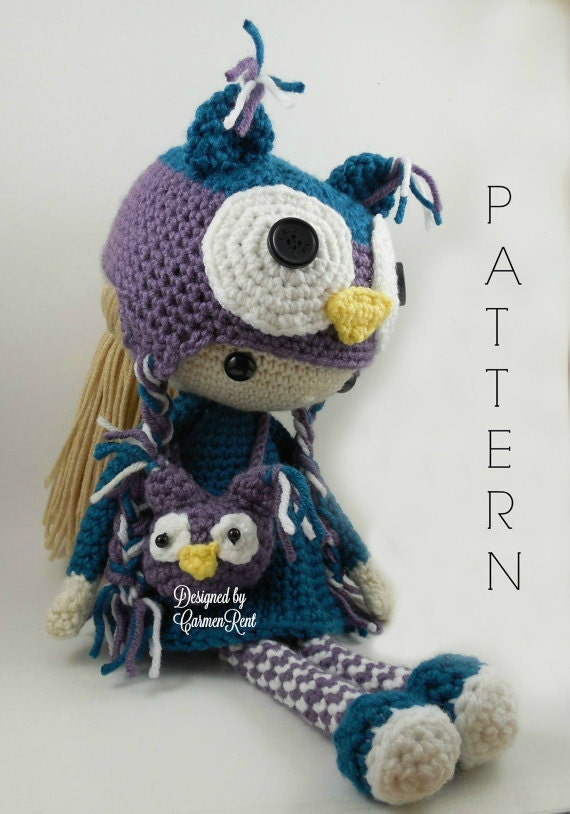 Claire Amigurumi Doll Crochet Pattern